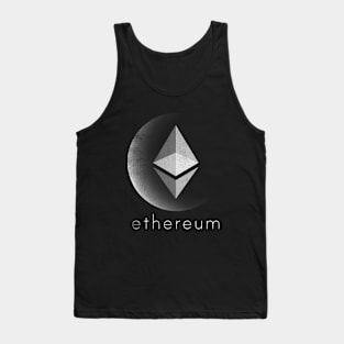 Vintage Ethereum ETH Coin To The Moon Crypto Token Cryptocurrency Blockchain Wallet Birthday Gift For Men Women Kids Tank Top